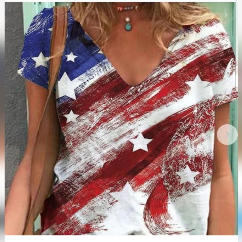 Stars & Stripes Patriotic Tee Shirt